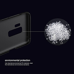 Wewoo Coque noir pour Samsung Galaxy S9 + Texture concave-convexe PC arrière de protection pas cher