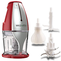 Robot multifonctions compact 0.75l 250w rouge - dm313750re - WIZNMIX