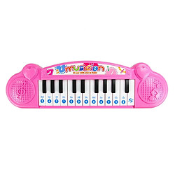 Wewoo Cute Mini 21 key Early Education Clavier électronique Enfants Musique Jouets Rose