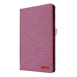 Etui en PU avec support et porte-cartes, rose pour votre Realme Pad 10.4 pouces