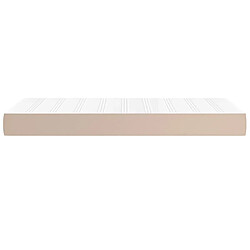 Acheter Maison Chic Matelas de lit à ressorts ensachés, Matelas doux cappuccino 120x190x20 cm -GKD31318