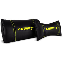 Drift Gaming DR300BY Siège Gamer Accoudoir Inclinable Simili Cuir Jaune