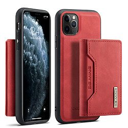 Dg.Ming Etui en PU + TPU anti-chute, magnétique hybride rouge pour votre Apple iPhone 11 Pro 5.8 pouces