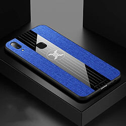 Wewoo Coque Souple Pour Vivo Y95 XINLI étui de protection TPU antichoc Texture Bleu