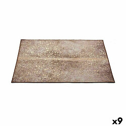 Gift Decor Tapis Blanc Marron 190 x 133 cm (9 Unités)