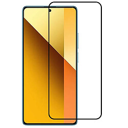 Htdmobiles Verre trempe pour Xiaomi Redmi Note 13 5G - [Lot de 2] film de protection incurve integral - NOIR