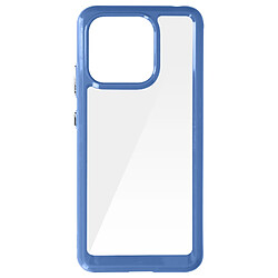 Avizar Coque Antichoc pour Xiaomi Redmi 12C Dos Rigide Bloc Caméra Surélevé Bleu