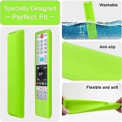 Acheter SANAG Housse Coque En Silicone Pour Toshiba Tv Telecommande Ct-8541 Ct-8533 Ct-8528, Antiderapage, Lavable-Vert Lumineux(Veuillez Confirmer L'epaisseur À Distance Via La Figure 2 Avant D'Acheter)