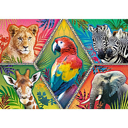 Trefl- Animaux Exotiques 1000 Pièces Château Pont Monuments DIY Divertissement Créatif Cadeau Amusement Puzzles Classiques pour Adultes et Enfants à partir de 12 Ans, 10671, Teile