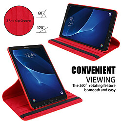 Cadorabo Coque Samsung Galaxy Tab A 2016 (10.1 Zoll) Etui en Rouge pas cher