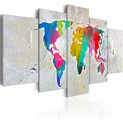 Paris Prix Tableau Imprimé Energy of World 100 x 200 cm