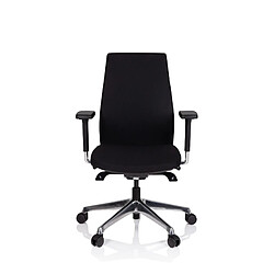 Chaise de bureau / Fauteuil pivotant SKAVE 300 Tissu Noir hjh OFFICE