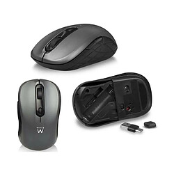 Avis clavier et souris Ewent EW3272 Noir Espagnol Qwerty QWERTY