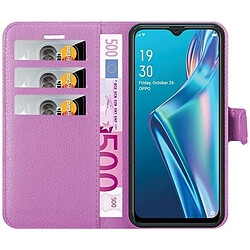 Cadorabo Coque Oppo A12 Etui en Violet pas cher