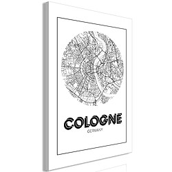 Artgeist Tableau - Retro Cologne (1 Part) Vertical [40x60]