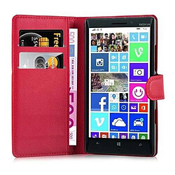 Cadorabo Coque Nokia Lumia 929 / 930 Etui en Rouge