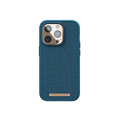 NJORD Coque pour iPhone 14 Pro TONAL DEEP SEA Bleu