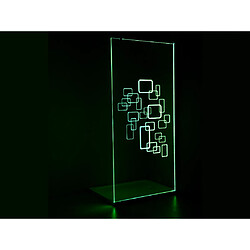 Vente-Unique Paroi de douche à l'italienne BELLA avec leds - 120x200 cm pas cher