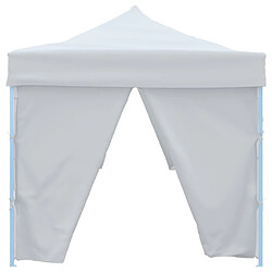 Acheter vidaXL Tente de réception escamotable avec 8 parois 3 x 9 m Blanc