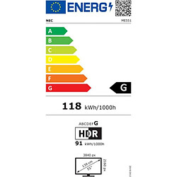 Écran Videowall NEC ME551 LCD 55"