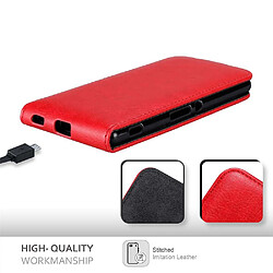 Cadorabo Coque Sony Xperia M5 Etui en Rouge pas cher