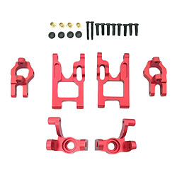 Bras De Suspension En Métal Pièces De Direction Adaptées Pour WLtoys 12428 12423 Rouge