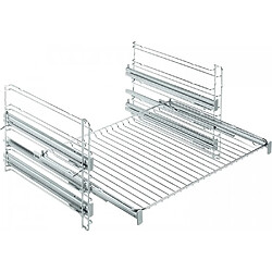 Lot de 3 rails télescopiques tr3lfv pour fours vapeur aeg