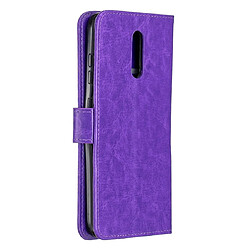 Avis Wewoo Housse Coque Pour Nokia 3.2 Crazy Horse Texture Etui en cuir à rabat horizontal avec supportemplacements cartesportefeuille et cadre photo violet