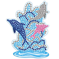 Juratoys-Janod Kit creatif - Mosaiques dauphins et Sirenes