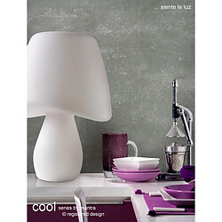 Acheter Luminaire Center Lampe de Table Cool 2 Ampoules E27 In Line Switch Indoor, blanc opal