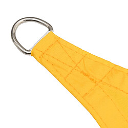 Avis vidaXL Voile de parasol Tissu Oxford trapèze 2/4x3 m Jaune