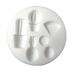 Graines Creatives Mini moule en silicone pour pâte polymère - Exotique