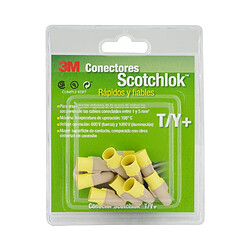 Ledkia Connecteurs de Fils à Ressort Scotchlok™ T/Y 1-5mm² 3M™ (9 Un) 3M-7010233168-GS Gris