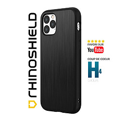 RhinoShield Coque Compatible avec [iPhone 13 Pro] SolidSuit - Housse Fine avec Technologie Absorption des Chocs & Finition Premium - Métal brossé