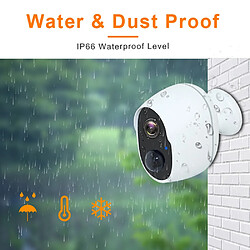 Universal Wifi Caméra IP Surveillance sans fil Sécurité imperméable Batterie HD Surveillance bébé pour animaux de compagnie Vision nocturne Extérieur Maison Jardin | Caméras de surveillance pas cher