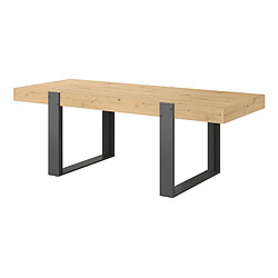 Avis But Table à manger L.223 cm STAN imitation chêne et gris