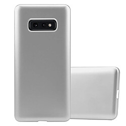 Cadorabo Coque Samsung Galaxy S10e Etui en Argent