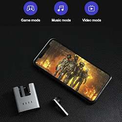 Avis Universal Écouteurs sans fil Bluetooth 5.2 Boîte de recharge TWS écouteurs de jeu Annuler le bruit Microphone pour écouteurs d'oreille