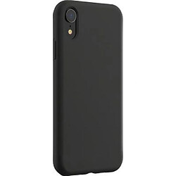 BigBen Connected Coque pour iPhone XR Rigide et Élégante en Silicone Soft Touch Noir