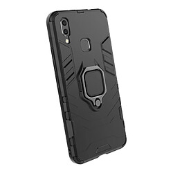 Wewoo Coque Housse de protection antichoc PC + TPU pour Vivo X21, avec support d'anneau magnétique (rouge)