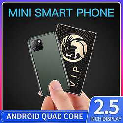 Universal Aujourd'hui, mini smartphone Android 6.0 téléphone 3D verre mince et mignon corps de marché HD caméra Dual SIM Quad Core XS11