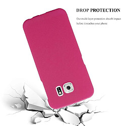 Cadorabo Coque Samsung Galaxy S6 EDGE Etui en Rose pas cher