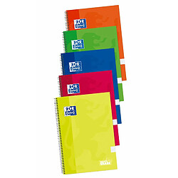 Carnet Oxford Write&Erase Din A4 Couvercle rigide Spirale (5 Unités)