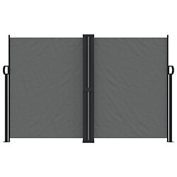 Avis Maison Chic Auvent latéral rétractable | Store latéral | Brise-vue latéral anthracite 160x1200 cm -GKD58751