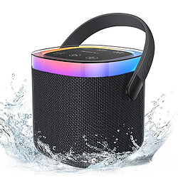 Yonis Enceinte Bluetooth Portable Étanche RGB 8W