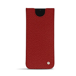 Pochette cuir Samsung Galaxy S21 - Pochette - Tomate ( Pantone #a61715 ) - NOREVE