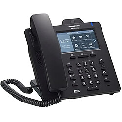 Panasonic telephone avec caméra vidéo et écran tactile noir