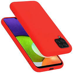 Cadorabo Coque Samsung Galaxy A22 4G / M22 / M32 4G Etui en Rouge