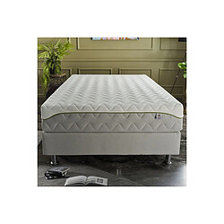 Incroyable Literie Galion - Matelas 23cm avec effet surmatelas intégré - Mousse HR et HD aux extraits de soja, réversible, ergonomique, et français 140x190