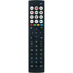 SANAG Remplacement De La Telecommande Erf2N36 Applicable À Hisense Tv 43A6K 43A67K 43A68K 43A69K 43E6Kt 43E61Kt 43E62Kt 43E63Kt 43A6Ktuk 43A68Ktuk 43A69Ktuk 43E6Ktuk 43E61Ktuk 58A6K 58A67K 58A68K